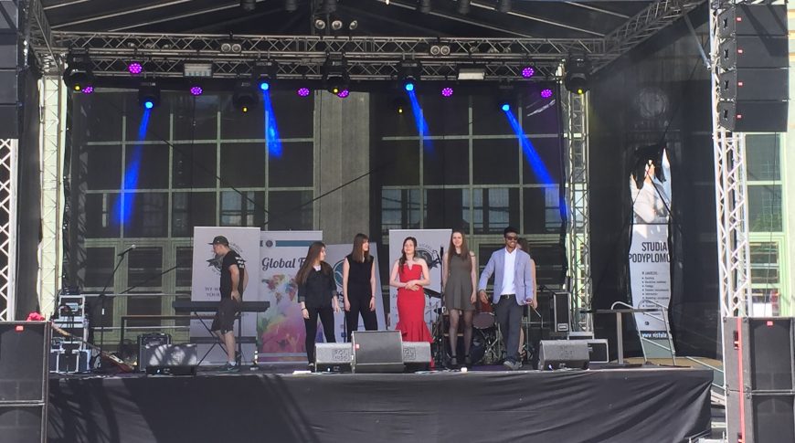 scena, koncert, wykonawcy, muzyka, instrumenty