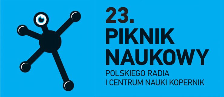 piknik naukowy, logo, polskie radio, centrum nauki Kopernik