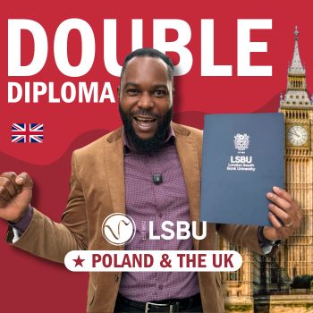 Get a double degree diploma in management of Vistula University and London South Bank University (LSBU)