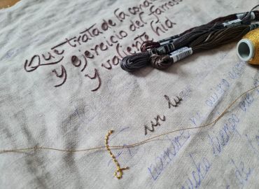 The first embroidered book in the world “Don Quijote”, by Miguel de Cervantes will be created at Vistula University