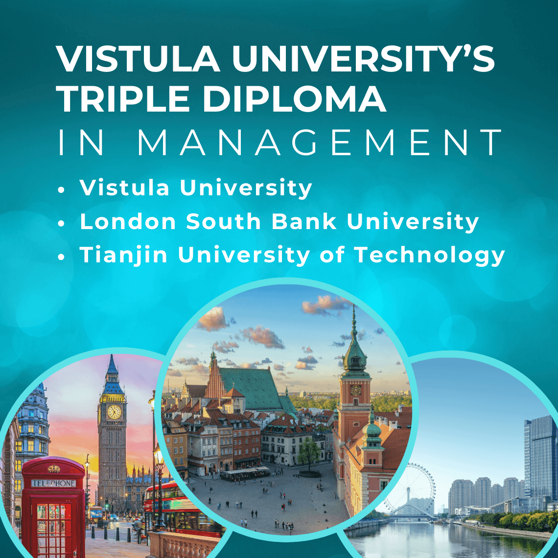 The Triple Diploma in Management Tianjin University of Technology (China)