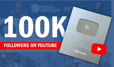 International Vistula Reaches 100,000 Subscribers and Receives the YouTube Silver Button!