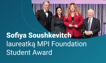 Sofiya Soushkevitch laureatką MPI Foundation Student Award
